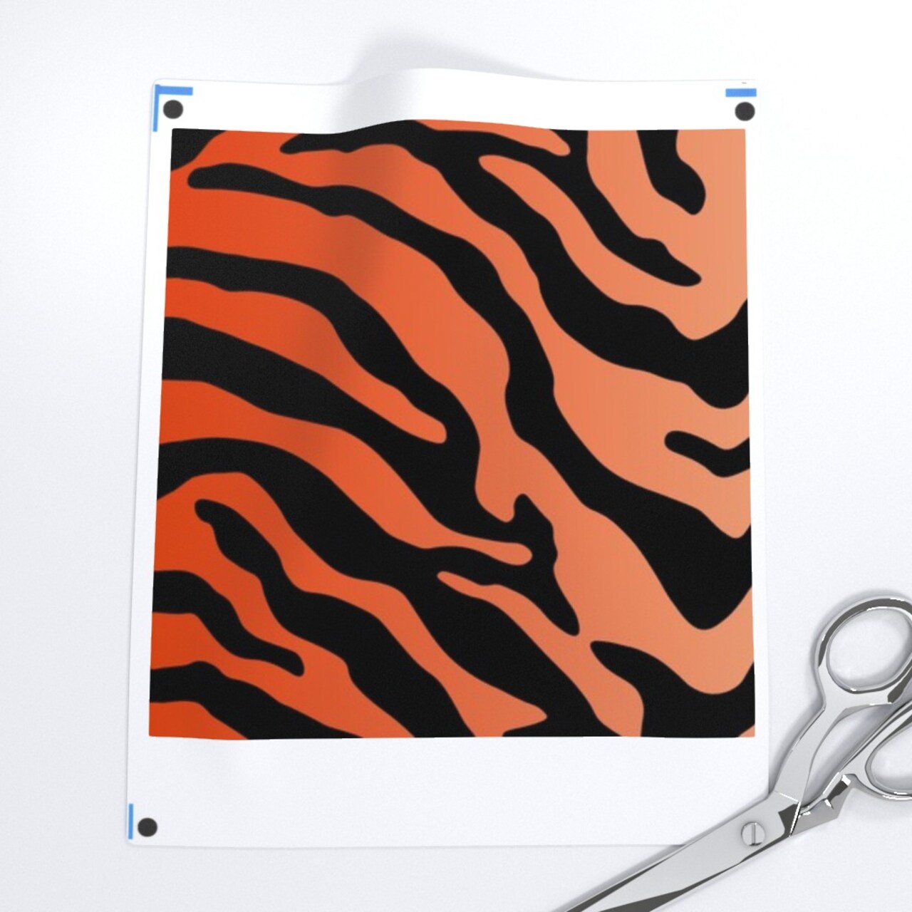 Animal Print Tiger Exotic Jungle Zoo Safari Stripes Big Cats Maximalist Bengal Custom Printed Fabric by Spoonflower Various Fabrics by the Yard or Fat Quarter